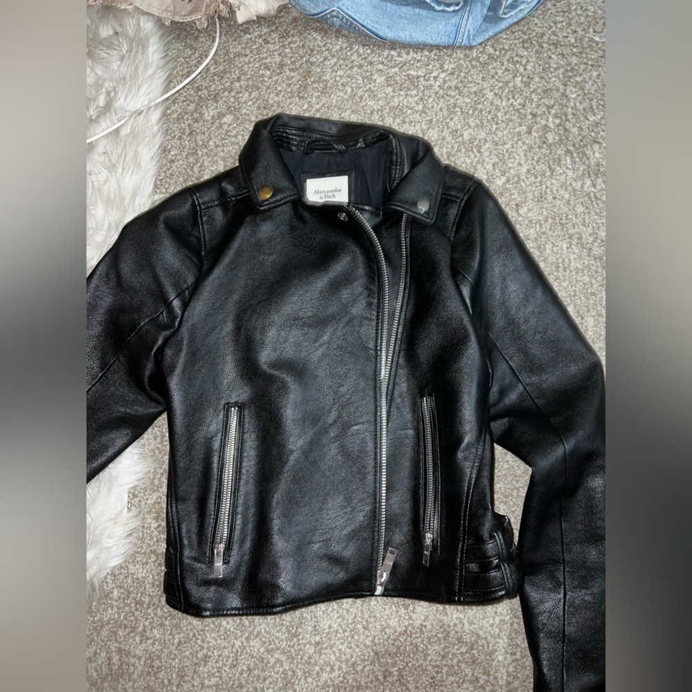 Abercrombie Leather Jacket